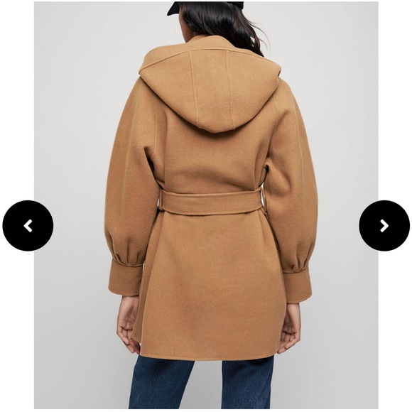 MAJE Galicol Hooded Jacket, Size 38, NWT - Picture 2 of 13